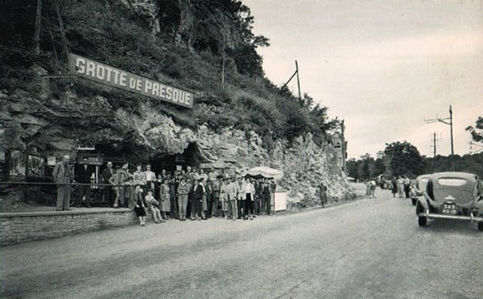 Historiquehistory grottes de Presque - Lot Quercy